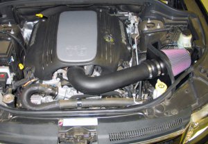 Dodge Durango Performance Air Intake - K&N Engineering - Aircharger - `11-`27